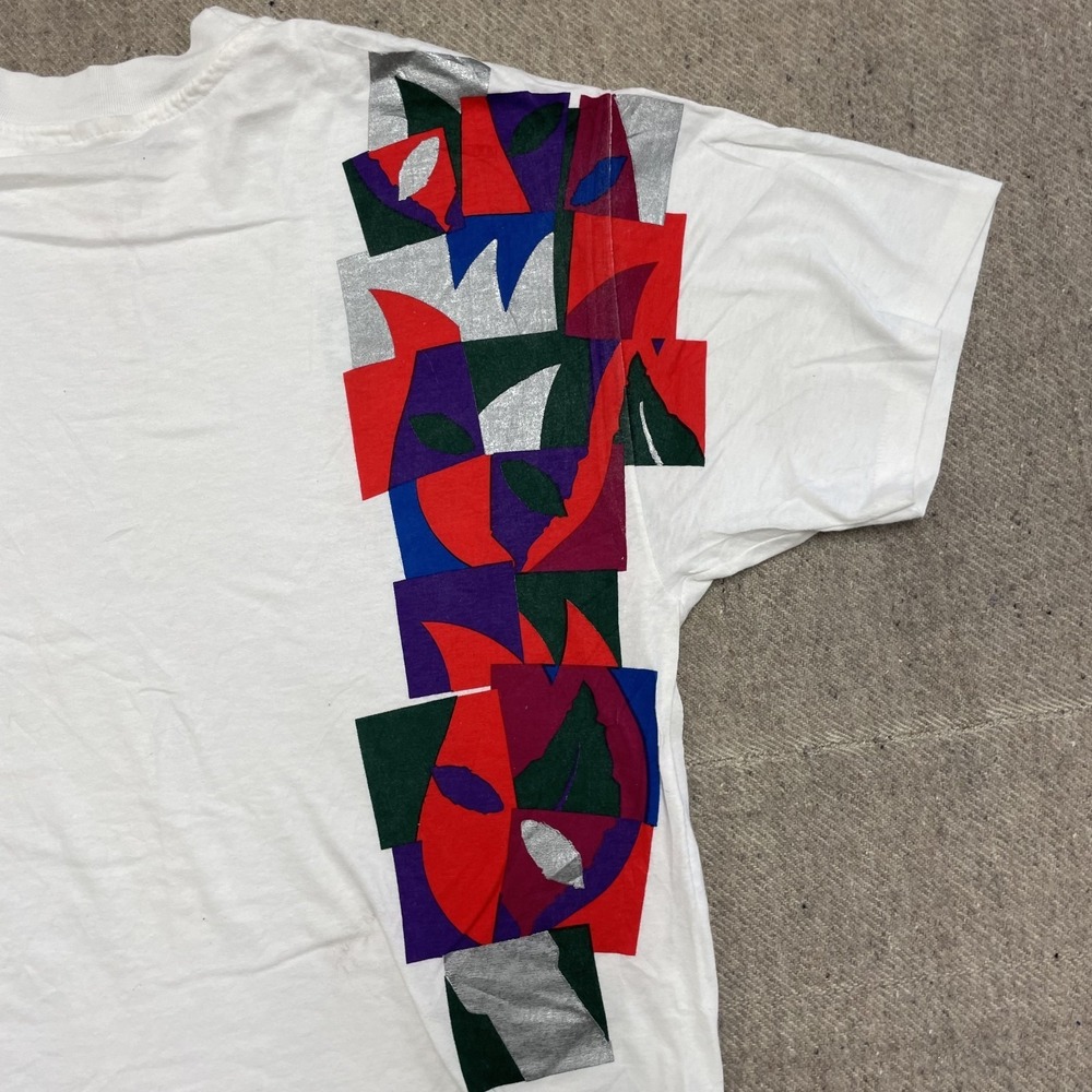 vintage Olympics torch relay shirt mens xl white 1990s - Picture 7 of 11